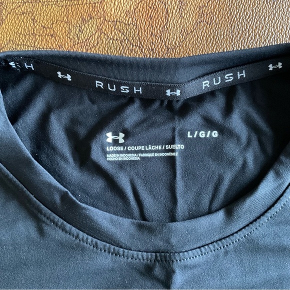 Under Armour RUSH Women's Black tank - Picture 4 of 7